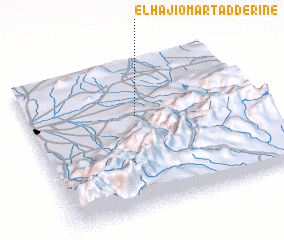 3d view of El Haji Omar Tadderine