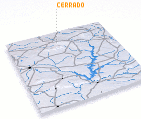 3d view of Cerrado