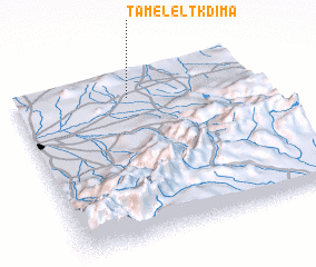 3d view of Tamelelt Kdima
