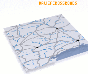 3d view of Balief Cross Roads