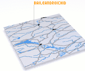 3d view of Baile an Droichid