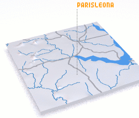 3d view of Paris-léona