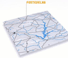 3d view of Fonte Velha