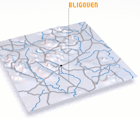 3d view of Bligouen