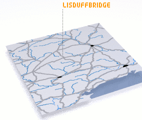 3d view of Lisduff Bridge