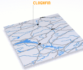 3d view of Cloghfin