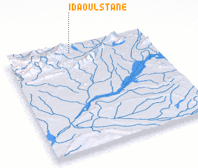 3d view of Ida Ou Lstane