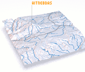 3d view of Aït Nebdas