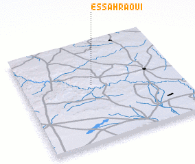 3d view of Es Sahraoui