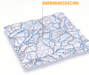 3d view of Barbadães de Cima