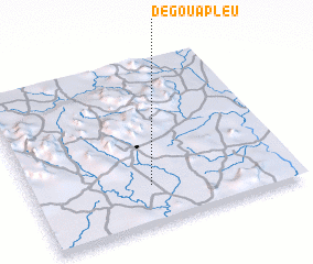 3d view of Dégouapleu