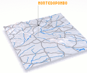 3d view of Monte do Pombo