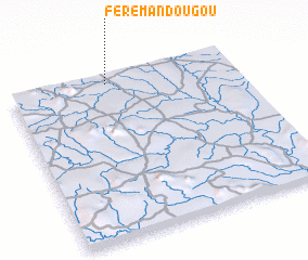 3d view of Férémandougou
