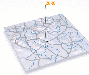 3d view of Zéré