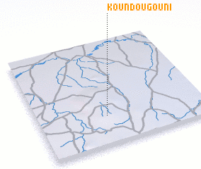 3d view of Koundougouni