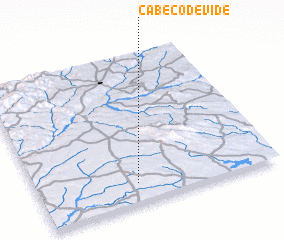 3d view of Cabeço de Vide