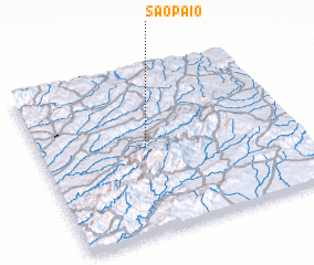 3d view of São Paio