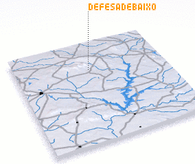 3d view of Defesa de Baixo