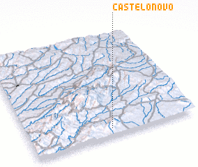 3d view of Castelo Novo