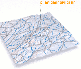 3d view of Aldeia do Carvalho