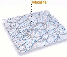 3d view of Forcadas