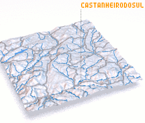 3d view of Castanheiro do Sul