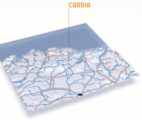 3d view of Candia