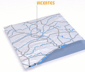 3d view of Vicentes