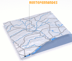 3d view of Monte Fernandes