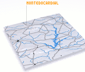 3d view of Monte do Cardial