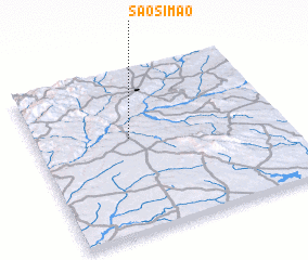 3d view of São Simão