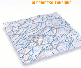 3d view of Aldeia de Soito de Vide