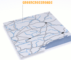 3d view of Green Cross Roads