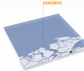 3d view of Doagh Beg