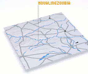 3d view of Moualine Zoubia