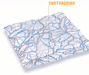 3d view of Santo Adrião