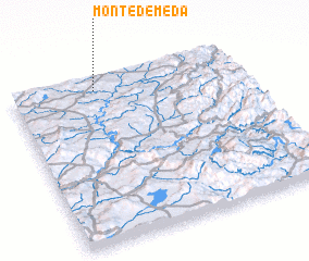 3d view of Monte de Meda