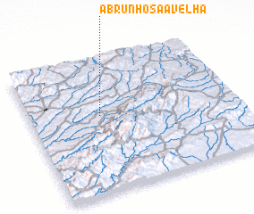 3d view of Abrunhosa-a-Velha