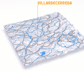 3d view of Villar de Cerreda