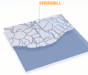 3d view of Spring Hill