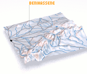 3d view of Beni Hassene