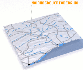 3d view of Moinhos de Vento de Baixo