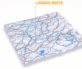 3d view of Loña del Monte