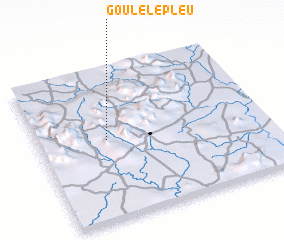 3d view of Goulélépleu