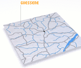 3d view of Guesséné