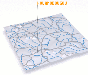 3d view of Kouamodougou