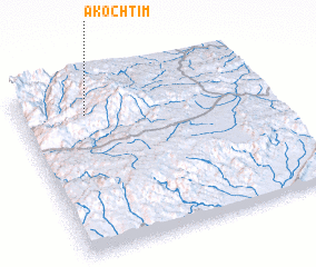 3d view of Akochtim