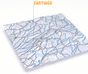 3d view of Santiago