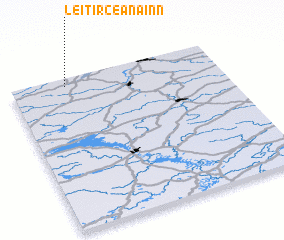 3d view of Leitir Ceanainn