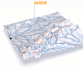 3d view of Aourir